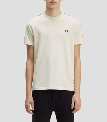 Playera cuello redondo manga corta lisa Hombre
