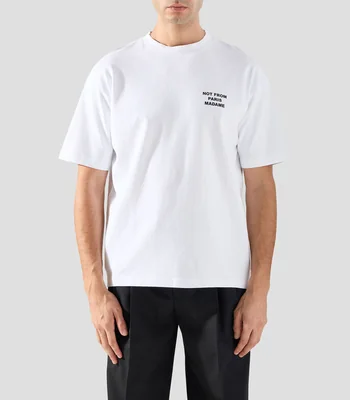Playera cuello redondo manga corta lisa Hombre