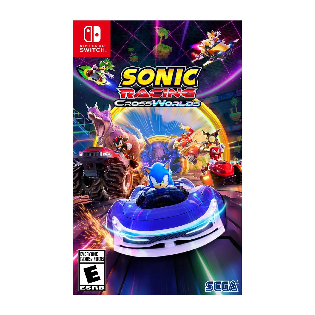 Nintendo Switch Juego Sonic Racing CrossWorlds Launch Edition
