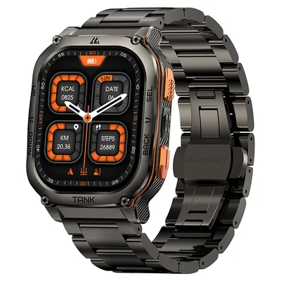 Smartwatch Kospet TANK M3 Ultra Special Edition Negro AMOLED 1.96" GPS Bluetooth Llamadas 5 ATM IP69K