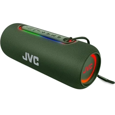Altavoz JVC SPPA5BTG inalámbrico portátil Iluminado 20 W Sonido dinámico Bluetooth Capacidad TWS USB-C IPX5 Entrada AUX, hasta 5 Horas