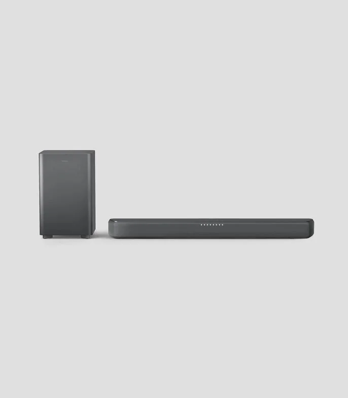 Barra de sonido 2.1 canales con Subwoofer