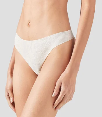Tanga estampada Mujer