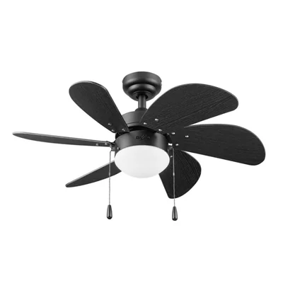 Coolfan Ventilador de Techo con Luz de 30 Pulgadas con 6 Aspas y Control de Cadena