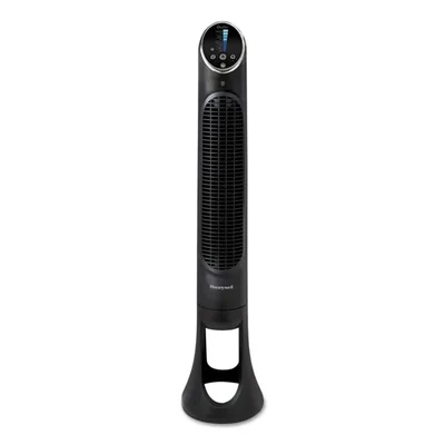 Ventilador de torre Honeywell HYF260B turbo estructura color negro 60 Hz 127V 5 Velocidades Reacondicionado