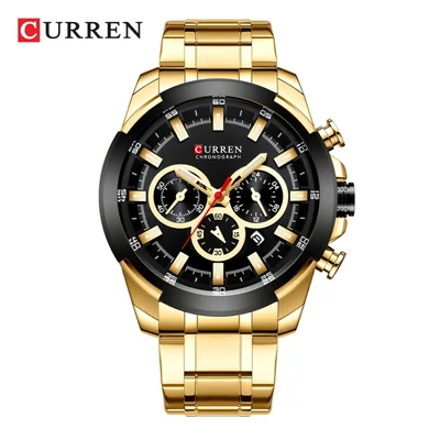 Reloj Curren KREc9418 Dorado Hombre