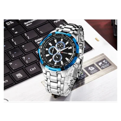 Reloj Curren KRE021921 Plateado Hombre