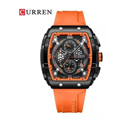 Reloj Curren KREd8213 Naranja Hombre