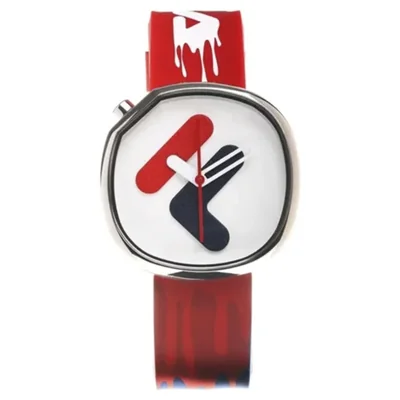 Reloj Fila Unisex Moda Lujo Estilo Rojo 38162303