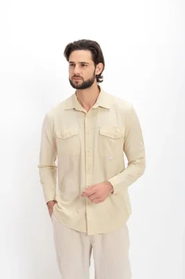 Camisa Nomad Hardwear para Hombre Manga Larga Outdoor Verde Ropa Resistente