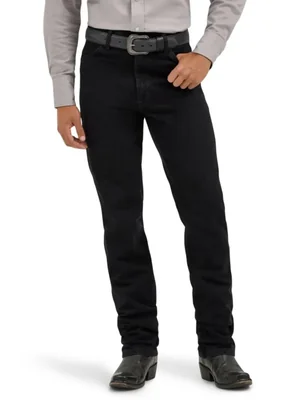 Jeans Wrangler negro talla 34W x 30L