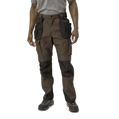 Pantalon CAT Trademark verde militar para hombre
