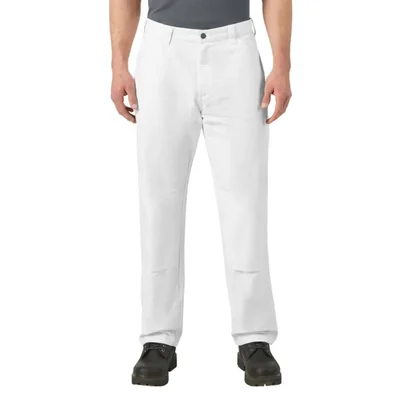 Pantalones de pintor Dickies Double Knee White