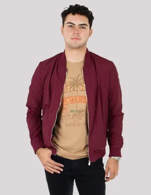 CHAMARRA LIGERA BOMBER BUFFALO DAVID BITTON