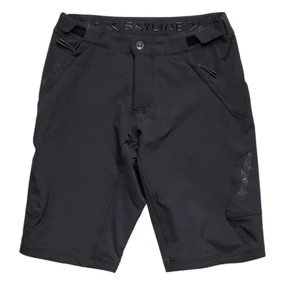 Pantalones cortos Troy Lee Designs Skyline W/Liner Mono Black 28 28 Regular