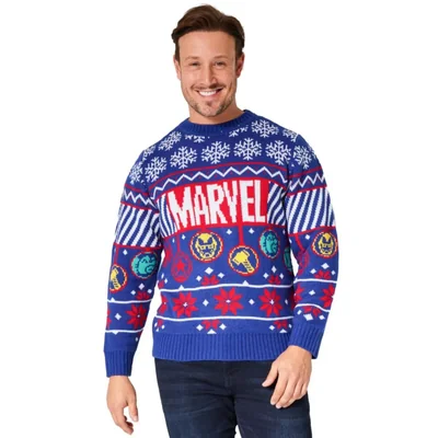 Ugly Sweater Marvel para hombre