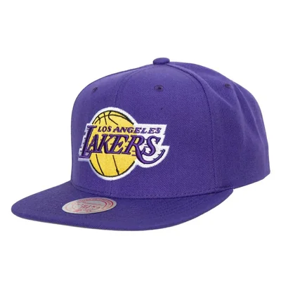 Gorra Mitchell & Ness Angeles Lakers Morado JS190783