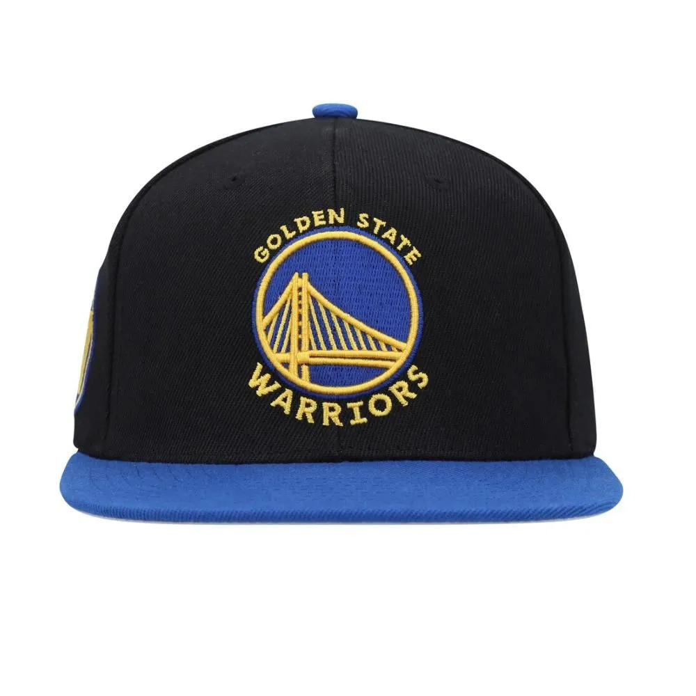 Gorra Mitchell & Ness Snapback Golden State Warriors Negro NL99Z