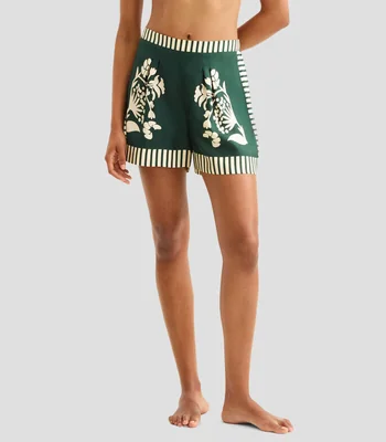 Short estampado con flores Arjun Mujer