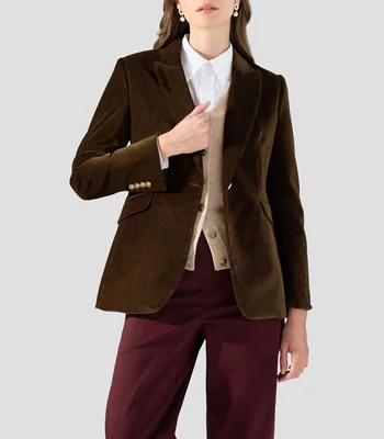 Blazer liso Mujer