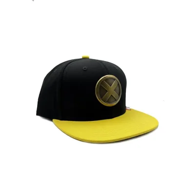 Marvel Gorra X-Men Icono Placa Snapback Hombre Ajustable Visera Plana Mutante