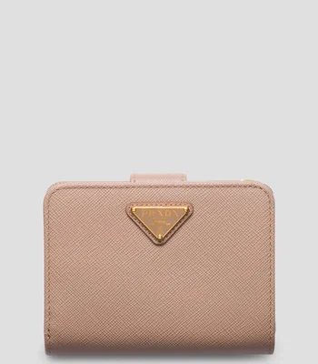 Cartera en piel con detalle texturizado Mujer