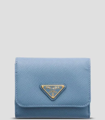 Cartera en piel con detalle texturizado Mujer