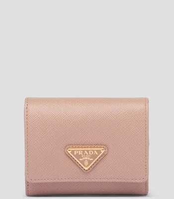 Cartera en piel con detalle texturizado Mujer