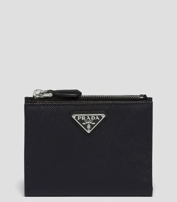 Cartera en piel con detalle texturizado Mujer