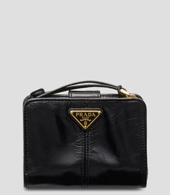 Cartera en Piel lisa Pequeña Mujer