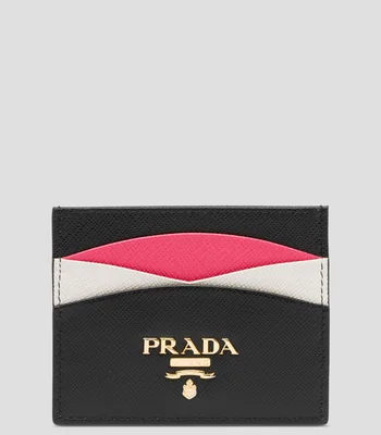 Tarjetero en Piel liso Mujer