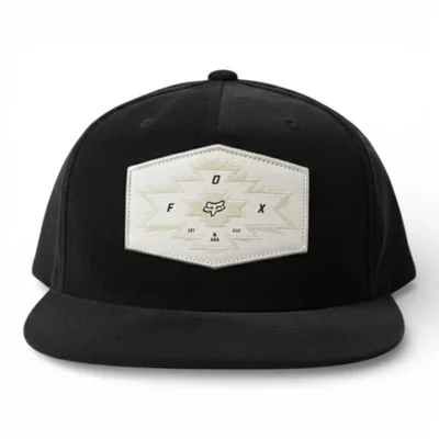 Gorra Fox Full Flux Negro Ajustable