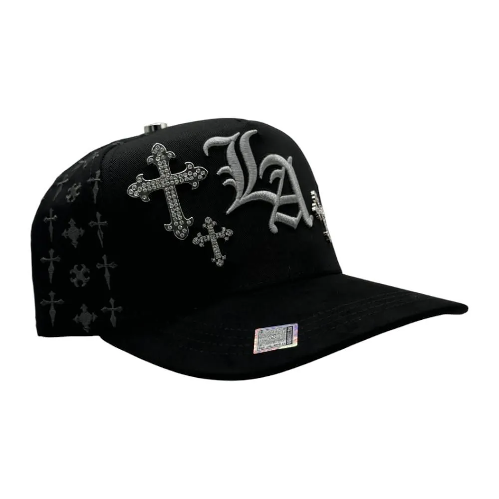 GORRA BIG BOSS LA CRUZ GRAY DE HOMBRE