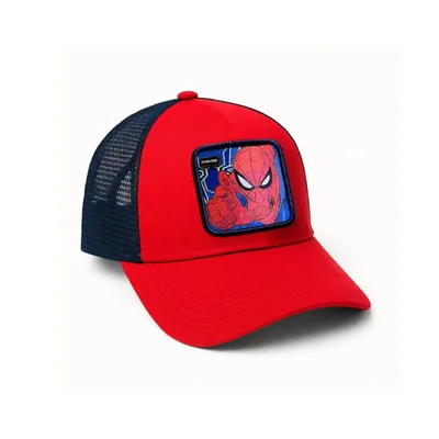 Marvel gorra trucker Spiderman malla negra snapback ajustable unisex
