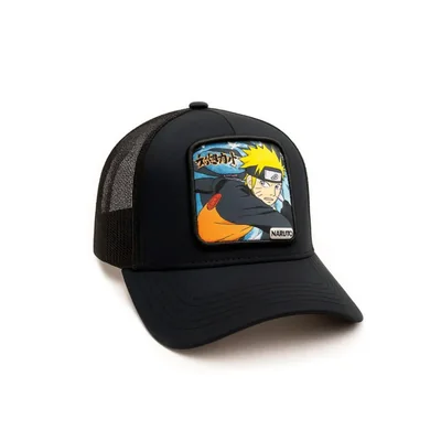 NARUTO Gorra Trucker Unisex Ajustable con Malla Parche Bordado Poliester Ligera