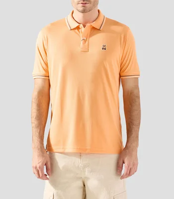 Playera tipo polo manga corta Sport Thomas lisa Hombre