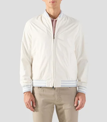 Chamarra tipo bomber Hombre