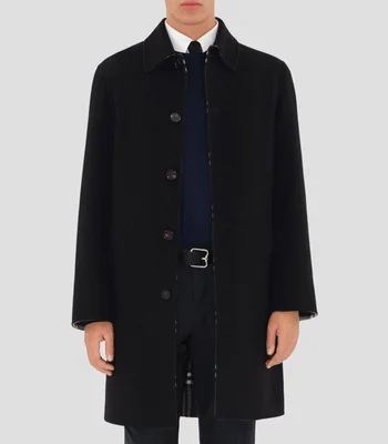 Abrigo Midi con botonadura Hombre