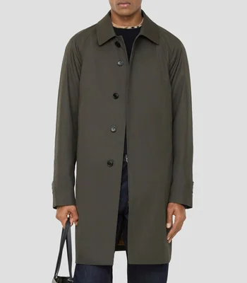 Abrigo Midi con botonadura Hombre