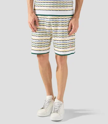 Short con bordado Hombre