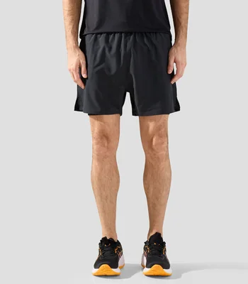 Short para correr liso Hombre