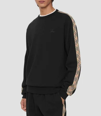 Sudadera Check Hombre