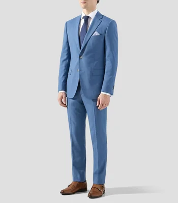 Traje de corte regular líneas Hombre