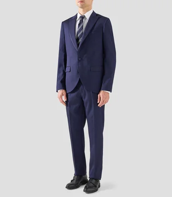 Traje de corte Slim liso Hombre