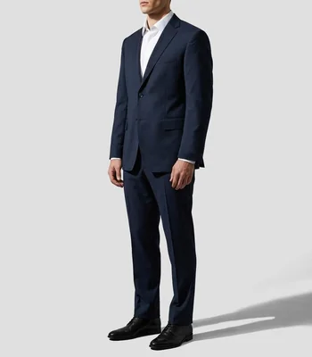 Traje 3 Piezas de corte regular liso Hombre