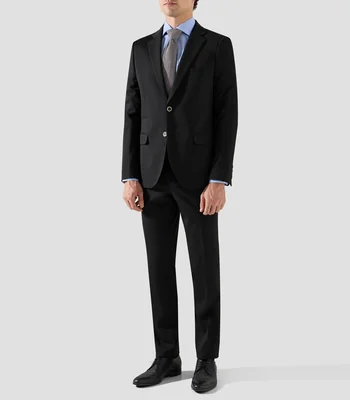 Traje de corte Slim liso Hombre
