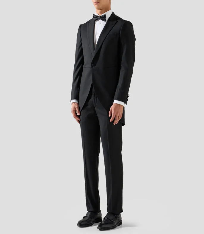 Traje chaque corte recto sólido Hombre