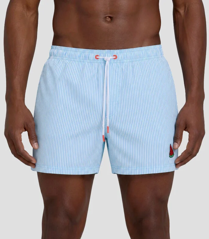 Traje de baño a rayas Hombre