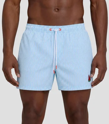 Traje de baño a rayas Hombre