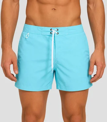 Traje de Baño corto liso Hombre